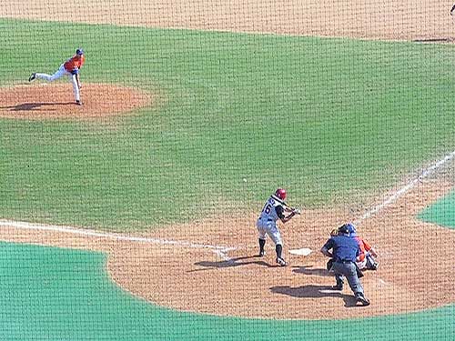  Arkansas hitter sees baseball before hit