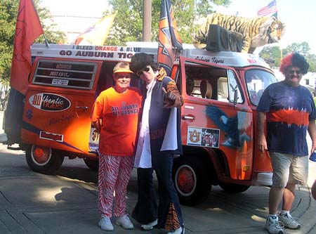 Auburn Elvis at Tigers Football Tailgate