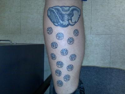 Elephant Tattoo Ideas on Alabama Crimson Tide With Elephant Tattoo