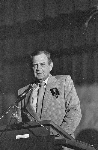 Bear Bryant speaking in 1975