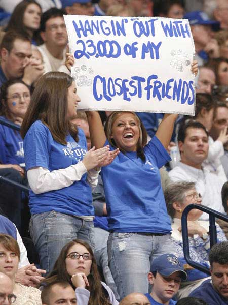  Kentucky Wildcats Basketball Fan 