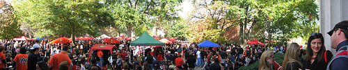  Tailgate party before Georgia Bulldogs football game 