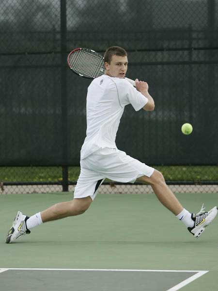  college tennis backhand 