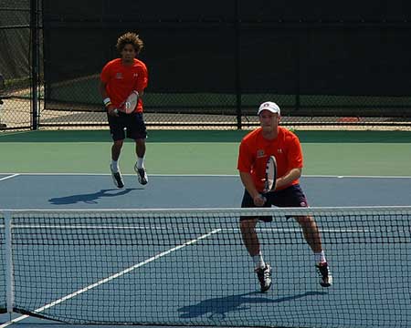  Auburn Tigers doubles tennis 