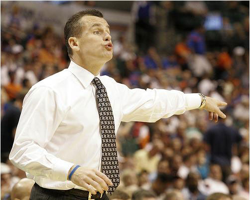  Florida's B-ball coach Billy Donovan.