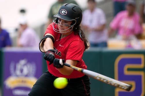 Georgia infielder Alisa Goler