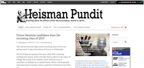 Heisman Pundit