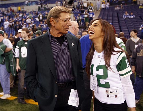 New York Jets former player Joe Namath