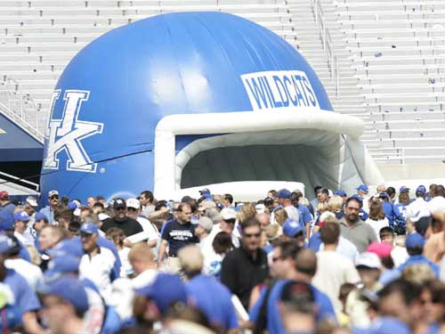  Wildcat's football fans 