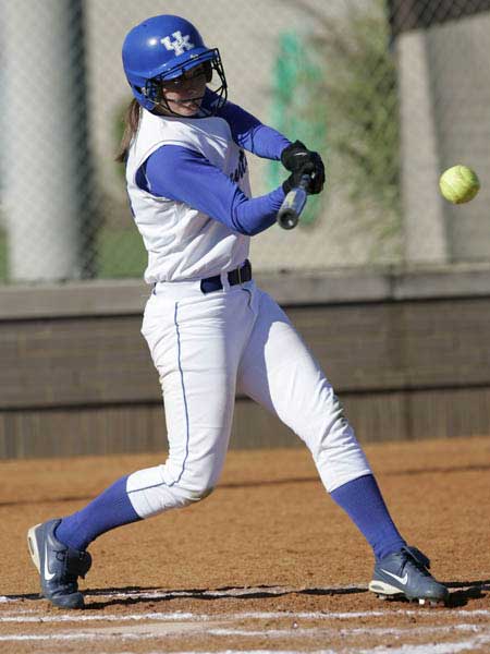 Kentucky women's softball hit