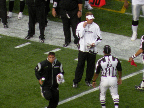  lane kiffin as oakland raiders coach.