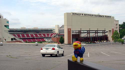 Campus of University of Arkansas, Fayetteville