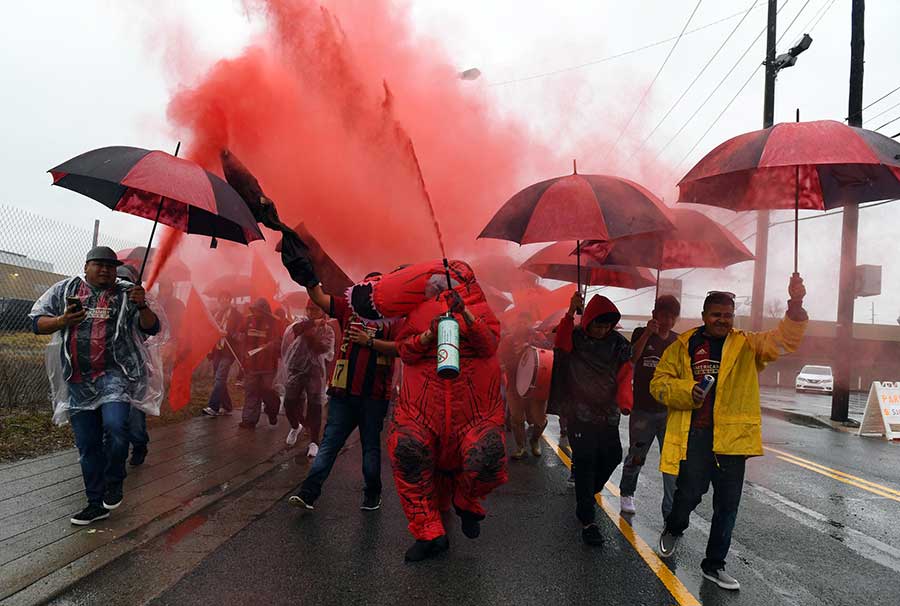 Can the MLS fan base compete with NFL