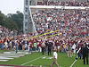 MSU Goalposts Torn Down