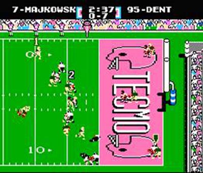 Old Nintendo Techmo Bowl game.