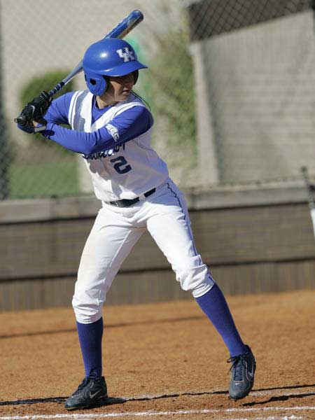 Kentucky softball stance