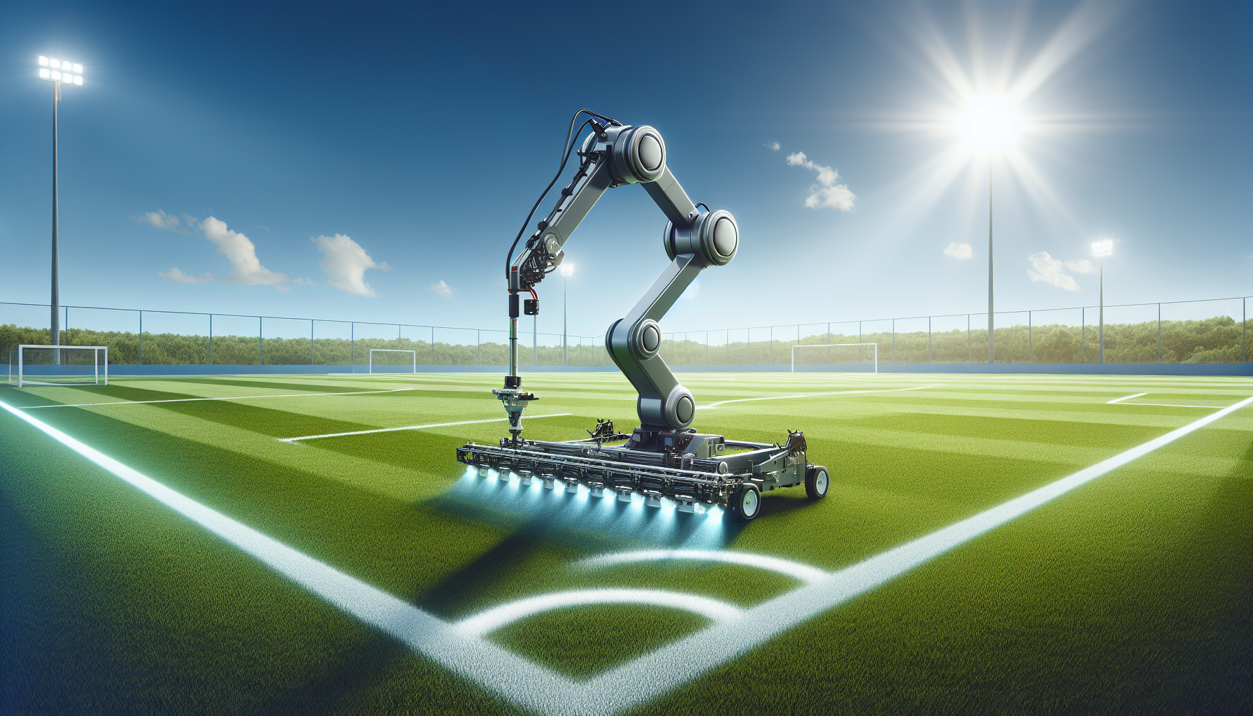 The Top Reasons Why Sports Facilities Are Switching to Robotic Field Painting