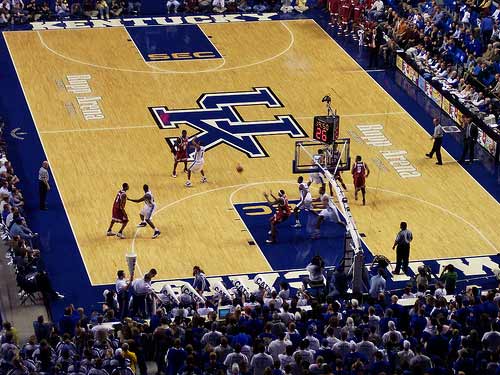 University of Kentucky Wildcats Rupp Arena.