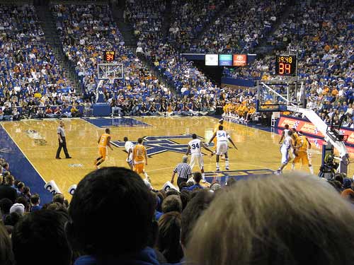 UK vs. UT at Rupp arena.