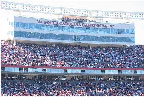  South Carolina Gamecocks Williams-Brice football stadium 