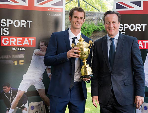 Wimbledon is Andy Murray home event