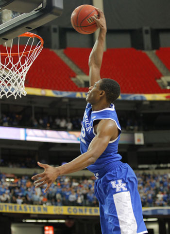 Kentucky Wildcats guard Brandon Knight