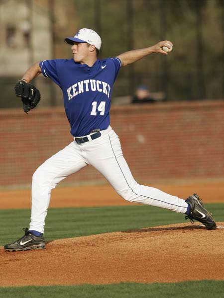  Kentucky Wildcats baseball pitcher 