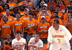 tennessee volunteers basketball fans