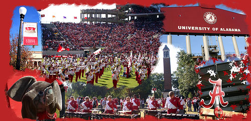 Montage of Bama pictures from the 2006 Iron Bowl!