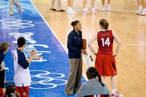Dawn Staley at Beijing.