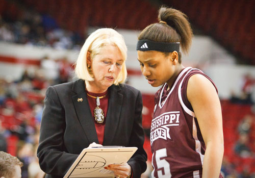 Mississippi State coach Sharon Fanning-Otis