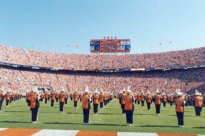 Neyland Stadium Tennessee Band