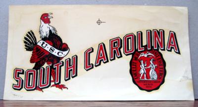 South Carolina Gamecock Decal