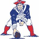 Traditional Patriots Football Graphic 